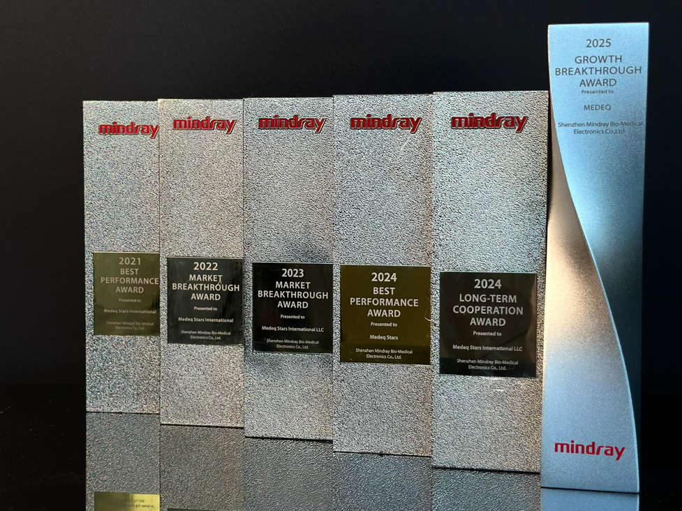 Награды MEDEQ от Mindray