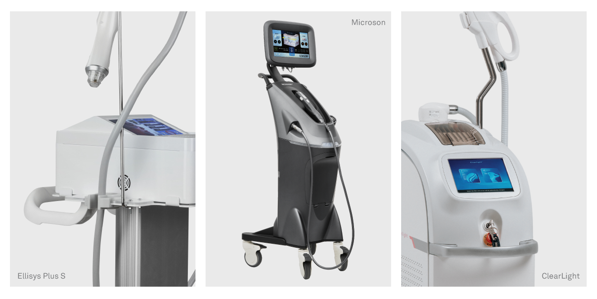 Аппараты Microson PT, Ellisys Plus S, ClearLight IPL от MEDEQ