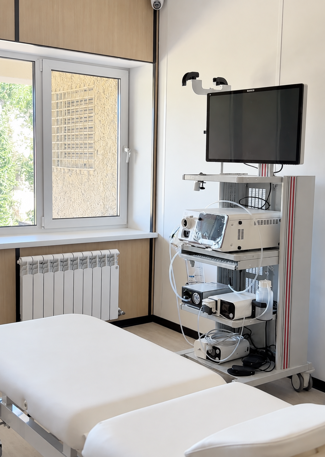 Эндоскопическая система на базе видеопроцессора PENTAX Medical INSPIRA EPK-i8020c в кабинете МКБ имени Ульяны Андреевой