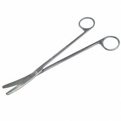 для рассечения мягких тканей вертикально изогнутые  230 мм