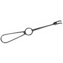 Крючок хирургический 2-х зубый тупой