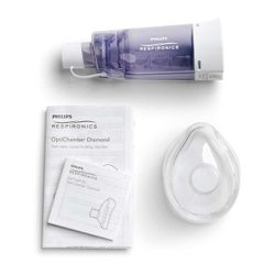 Respironics OptiChamber Diamond с детской маской среднего размера