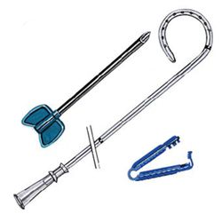 Cystodrain Наборы с катетером J-типа – расщепляющийся троакар