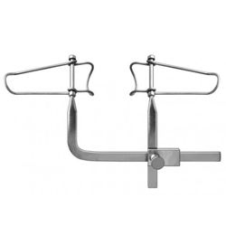 Векорасширитель реечный с опорами на надбровные дуги