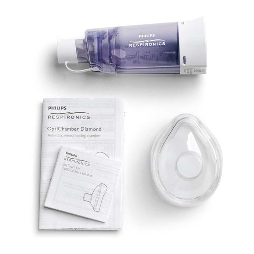 Respironics OptiChamber Diamond с детской маской