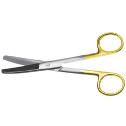 медицинские твердосплавные вертикально изогнутые  140 мм