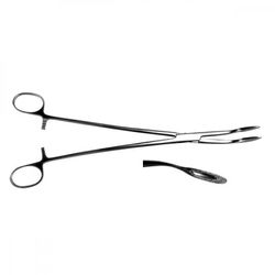 Корнцанг изогнутый