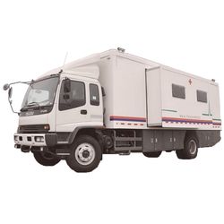 на базе грузового автомобиля Isuzu