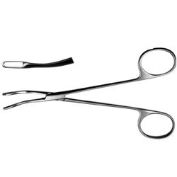 Щипцы для желчных и почечных камней вертикально-изогнутые № 3