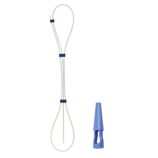 SupraVision PUR Puncture and Exchange Set with pigtail and funnel
