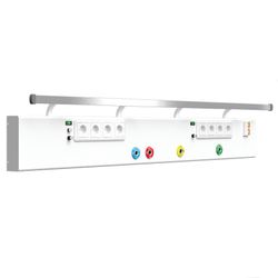 КР01 — 1.1 настенная двухрядная, длина 1600 мм