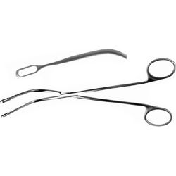 Щипцы для желчных и почечных камней вертикально-изогнутые № 1