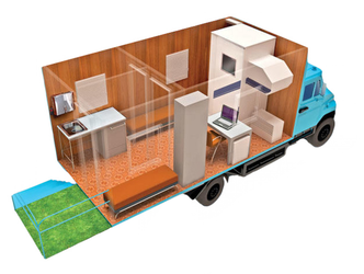 Кабинет рентгенографический подвижной