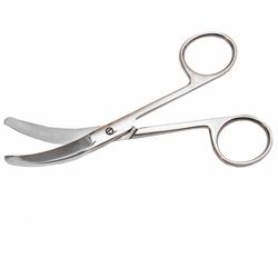 для пересечения пуповины горизонтально изогнутые  160 мм