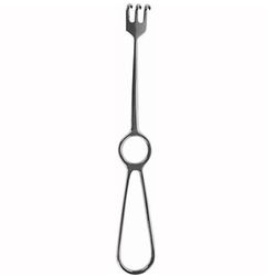 Крючок хирургический 3-х зубый тупой №2