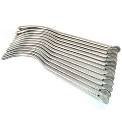 Бужи уретральные металлические изогнутые (комплект)