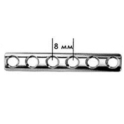 Трубчатая под винты диам. 2,7 мм (с круглыми отверстиями)