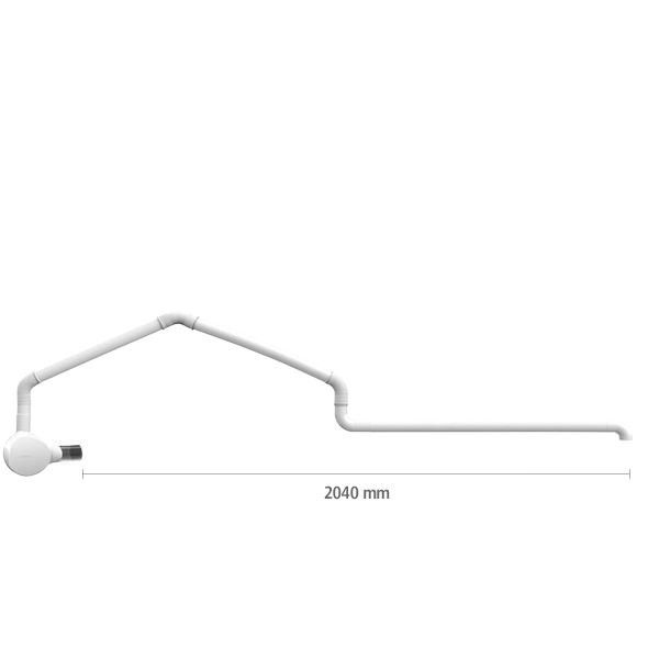 Длина рабочего плеча 204 см